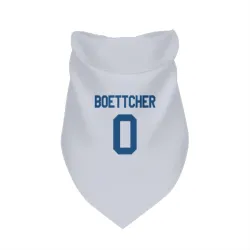 Indianapolis Colts Bryce Boettcher White Pet Bandana for Dog & Cat