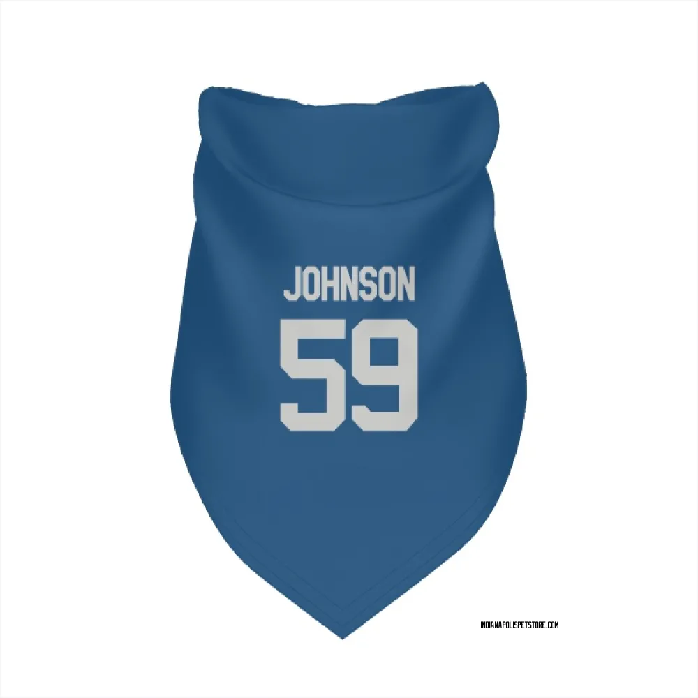 Indianapolis Colts Buddy Johnson Royal Pet Bandana for Dog & Cat