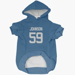 Indianapolis Colts Buddy Johnson Royal Pet Hoodie for Dog & Cat