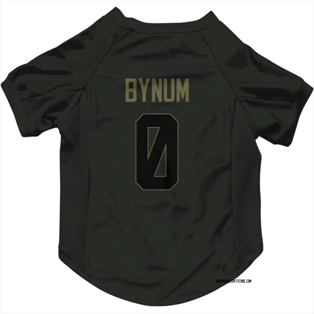 Indianapolis Colts Cam Bynum Black Service Pet Jersey for Dog & Cat