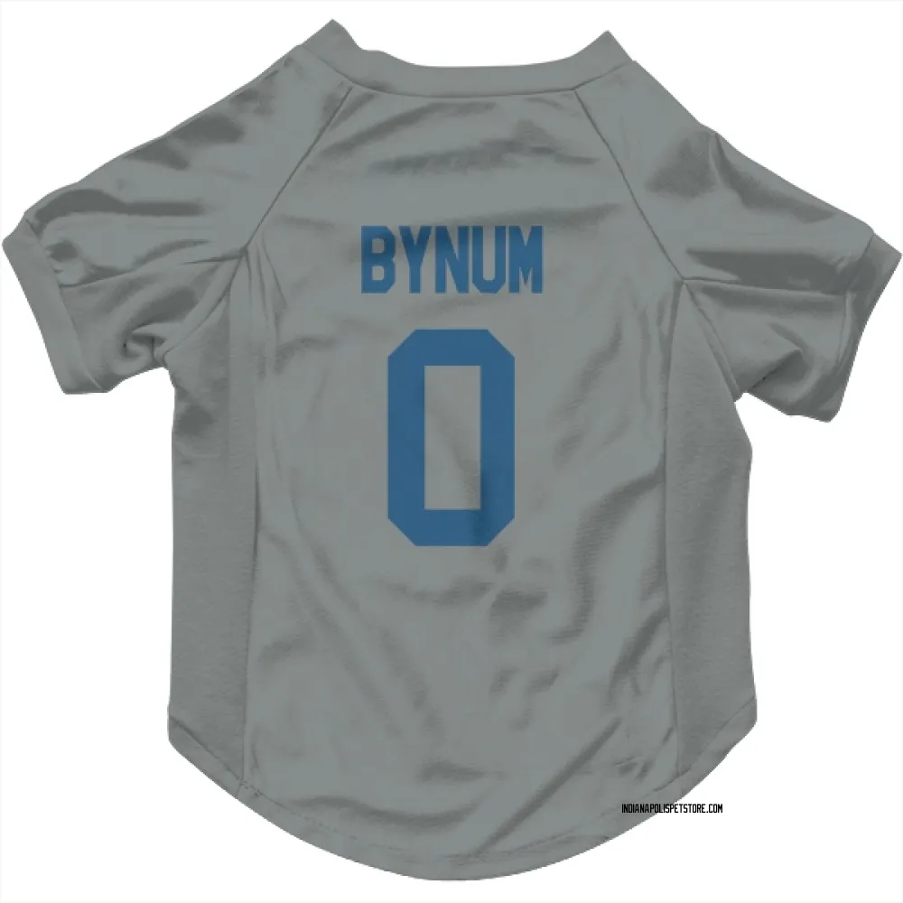 Indianapolis Colts Cam Bynum Gray Pet Jersey for Dog & Cat