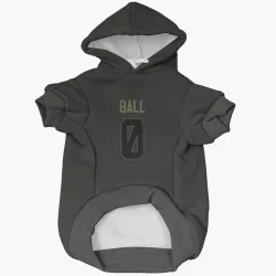 Indianapolis Colts Cameron Ball Black Service Pet Hoodie for Dog & Cat