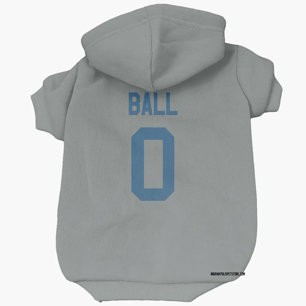 Indianapolis Colts Cameron Ball Gray Pet Hoodie for Dog & Cat