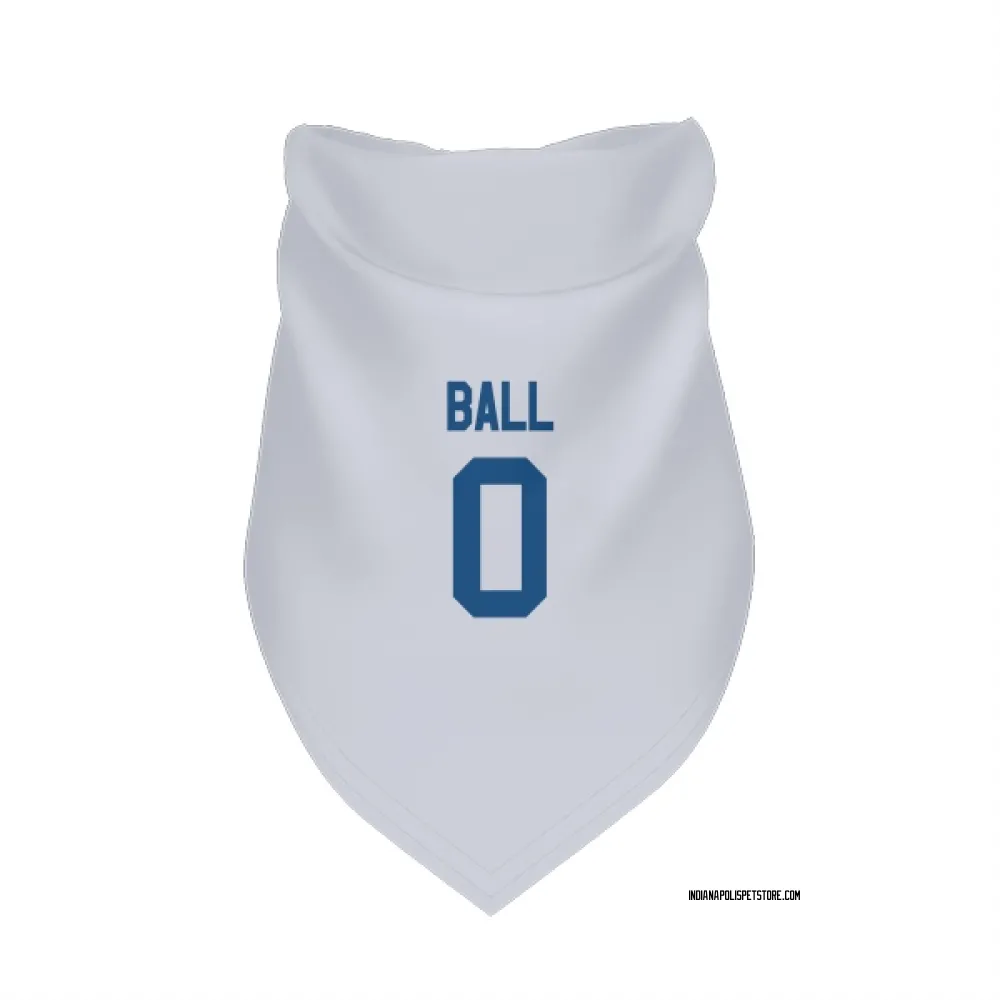 Indianapolis Colts Cameron Ball White Pet Bandana for Dog & Cat