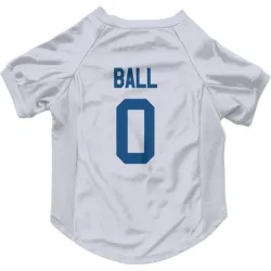 Indianapolis Colts Cameron Ball White Pet Jersey for Dog & Cat