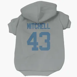 Indianapolis Colts Cameron Mitchell Gray Pet Hoodie for Dog & Cat