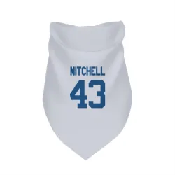 Indianapolis Colts Cameron Mitchell White Pet Bandana for Dog & Cat