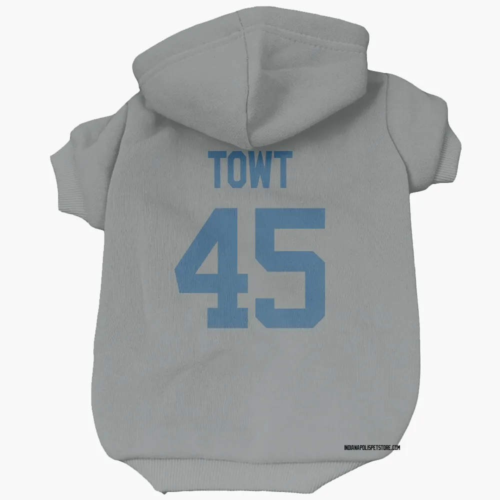Indianapolis Colts Carson Towt Gray Pet Hoodie for Dog & Cat