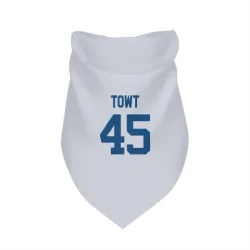 Indianapolis Colts Carson Towt White Pet Bandana for Dog & Cat
