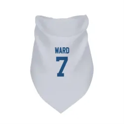 Indianapolis Colts Charvarius Ward White Pet Bandana for Dog & Cat