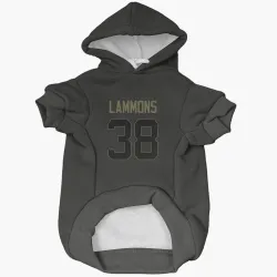 Indianapolis Colts Chris Lammons Black Service Pet Hoodie for Dog & Cat