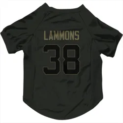 Indianapolis Colts Chris Lammons Black Service Pet Jersey for Dog & Cat