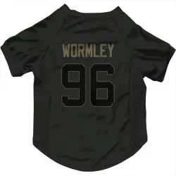 Indianapolis Colts Chris Wormley Black Service Pet Jersey for Dog & Cat
