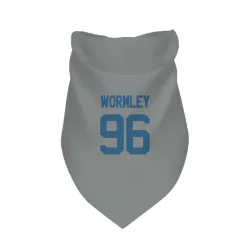 Indianapolis Colts Chris Wormley Gray Pet Bandana for Dog & Cat
