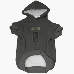Indianapolis Colts CJ Allen Black Service Pet Hoodie for Dog & Cat