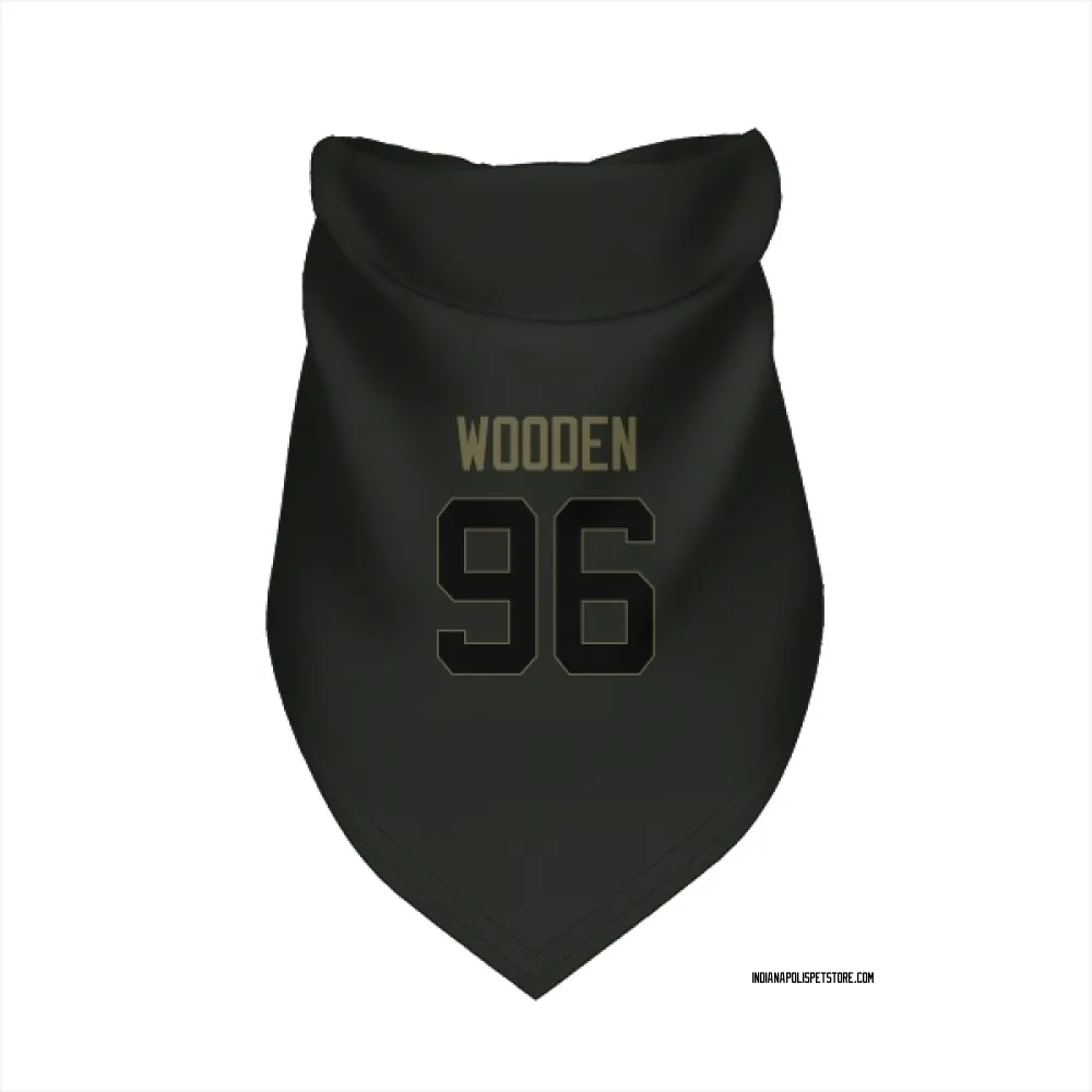 Indianapolis Colts Colby Wooden Black Service Pet Bandana for Dog & Cat