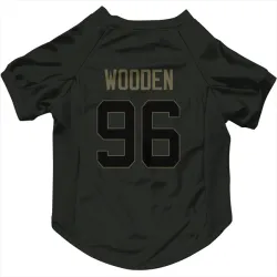 Indianapolis Colts Colby Wooden Black Service Pet Jersey for Dog & Cat