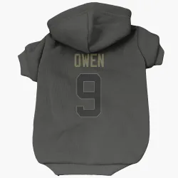 Indianapolis Colts Coleman Owen Black Service Pet Hoodie for Dog & Cat