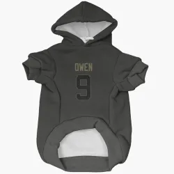 Indianapolis Colts Coleman Owen Black Service Pet Hoodie for Dog & Cat