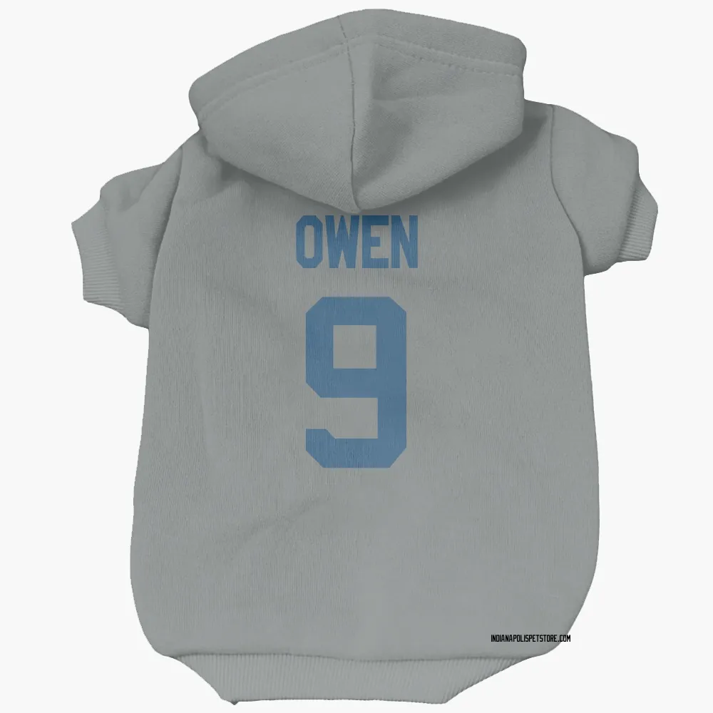 Indianapolis Colts Coleman Owen Gray Pet Hoodie for Dog & Cat
