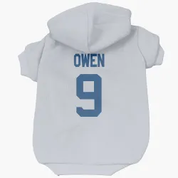 Indianapolis Colts Coleman Owen White Pet Hoodie for Dog & Cat
