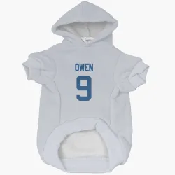 Indianapolis Colts Coleman Owen White Pet Hoodie for Dog & Cat