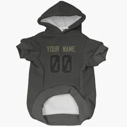 Indianapolis Colts Custom Black Service Pet Hoodie for Dog & Cat