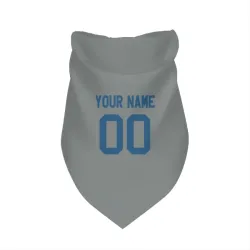 Indianapolis Colts Custom Gray Pet Bandana for Dog & Cat
