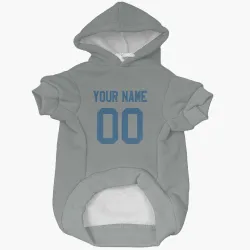 Indianapolis Colts Custom Gray Pet Hoodie for Dog & Cat