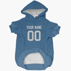 Indianapolis Colts Custom Royal Pet Hoodie for Dog & Cat