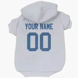 Indianapolis Colts Custom White Pet Hoodie for Dog & Cat