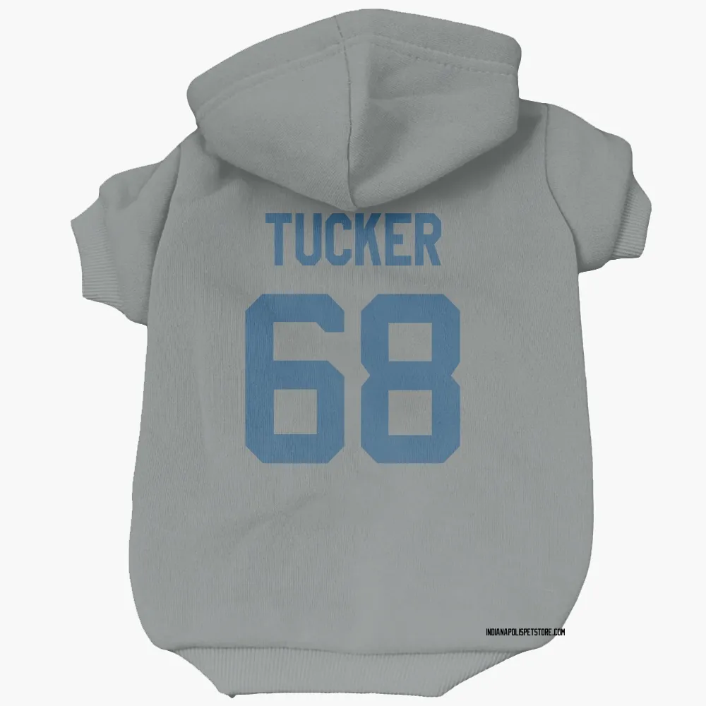 Indianapolis Colts Dalton Tucker Gray Pet Hoodie for Dog & Cat
