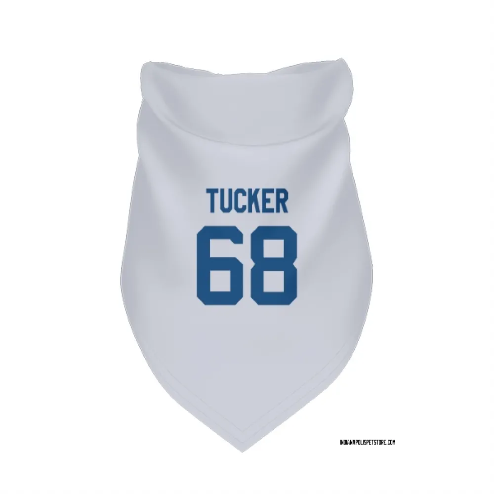 Indianapolis Colts Dalton Tucker White Pet Bandana for Dog & Cat