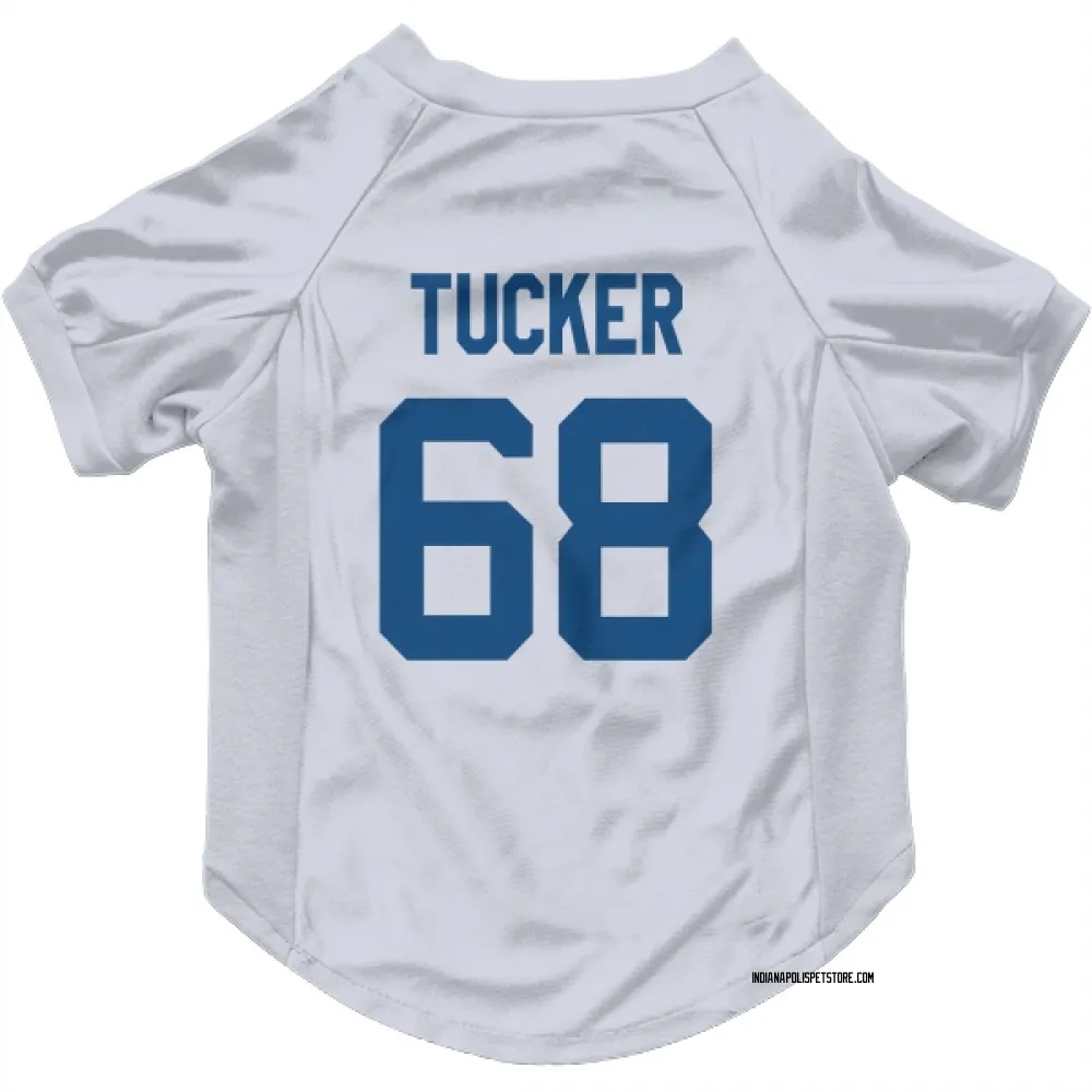 Indianapolis Colts Dalton Tucker White Pet Jersey for Dog & Cat