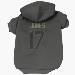 Indianapolis Colts Daniel Jones Black Service Pet Hoodie for Dog & Cat