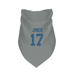 Indianapolis Colts Daniel Jones Gray Pet Bandana for Dog & Cat