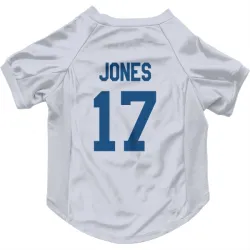 Indianapolis Colts Daniel Jones White Pet Jersey for Dog & Cat