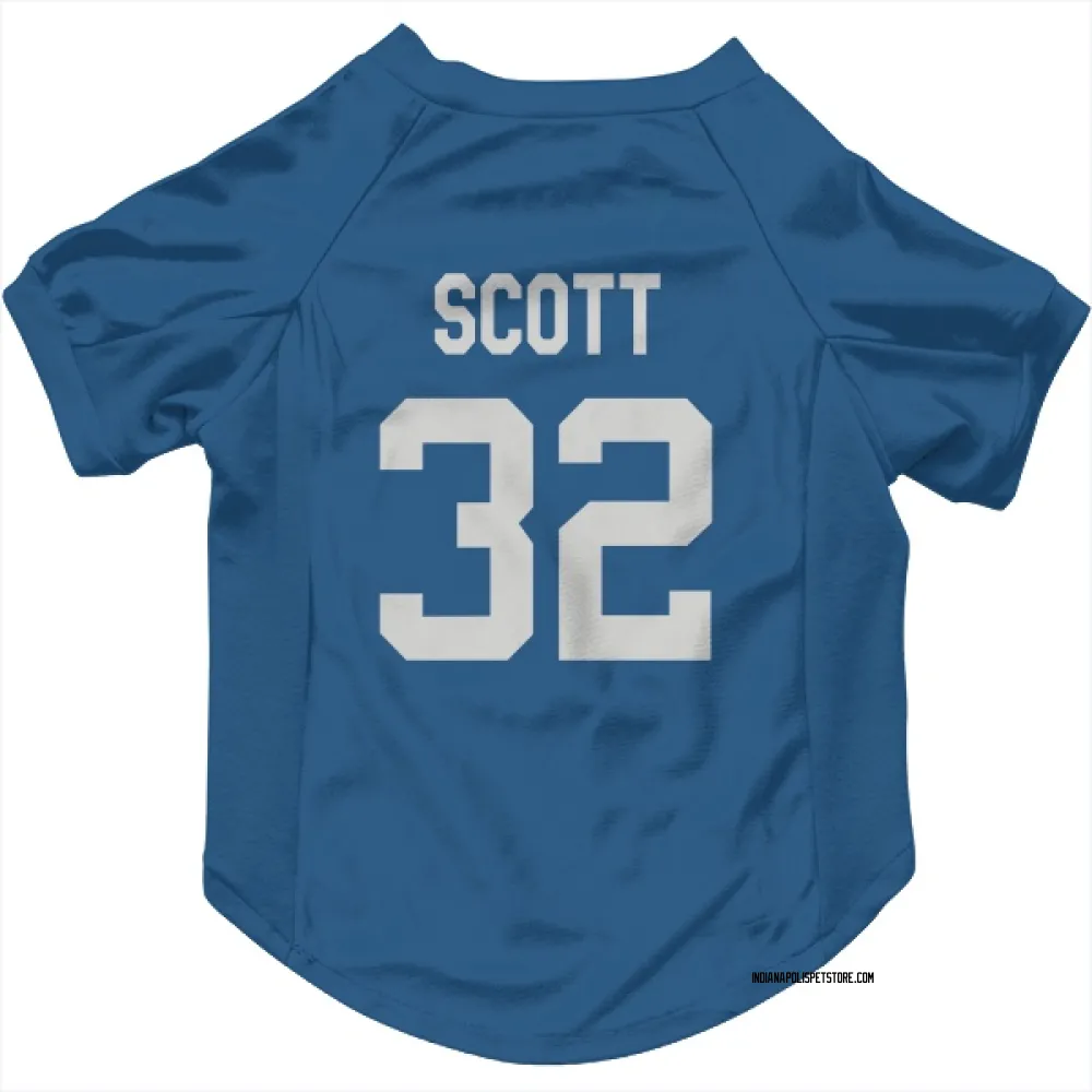 Indianapolis Colts Daniel Scott Royal Pet Jersey for Dog & Cat