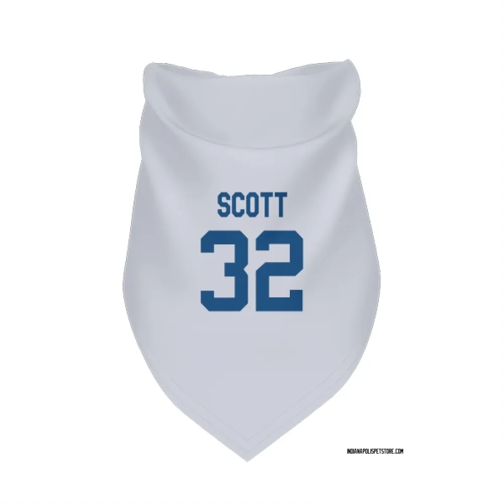 Indianapolis Colts Daniel Scott White Pet Bandana for Dog & Cat