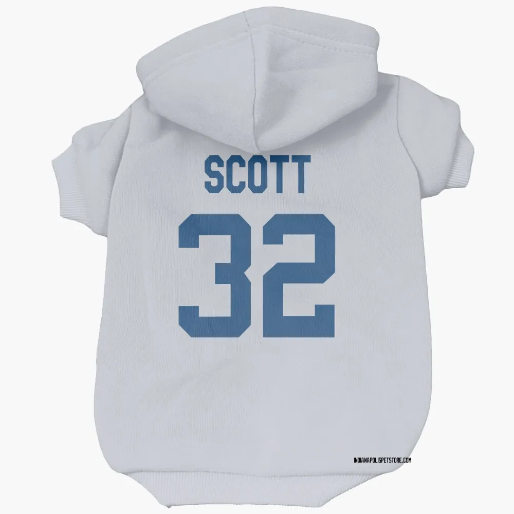 Indianapolis Colts Daniel Scott White Pet Hoodie for Dog & Cat