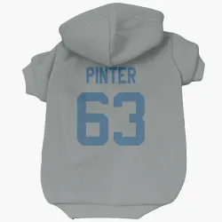Indianapolis Colts Danny Pinter Gray Pet Hoodie for Dog & Cat