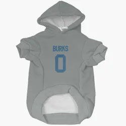 Indianapolis Colts Deion Burks Gray Pet Hoodie for Dog & Cat