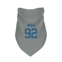 Indianapolis Colts Derrick Nnadi Gray Pet Bandana for Dog & Cat