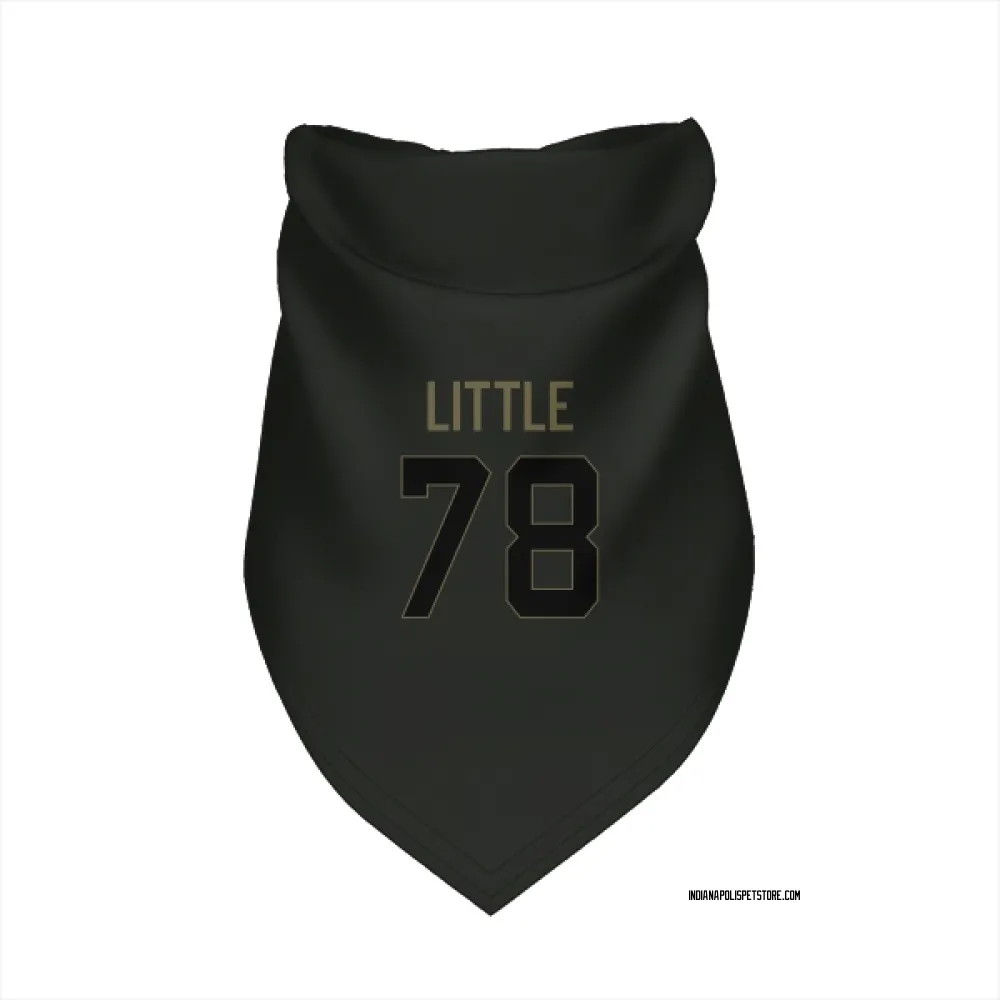 Indianapolis Colts Desmond Little Black Service Pet Bandana for Dog & Cat