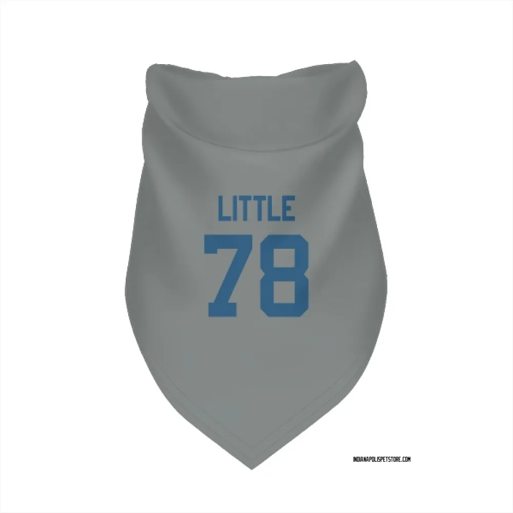 Indianapolis Colts Desmond Little Gray Pet Bandana for Dog & Cat