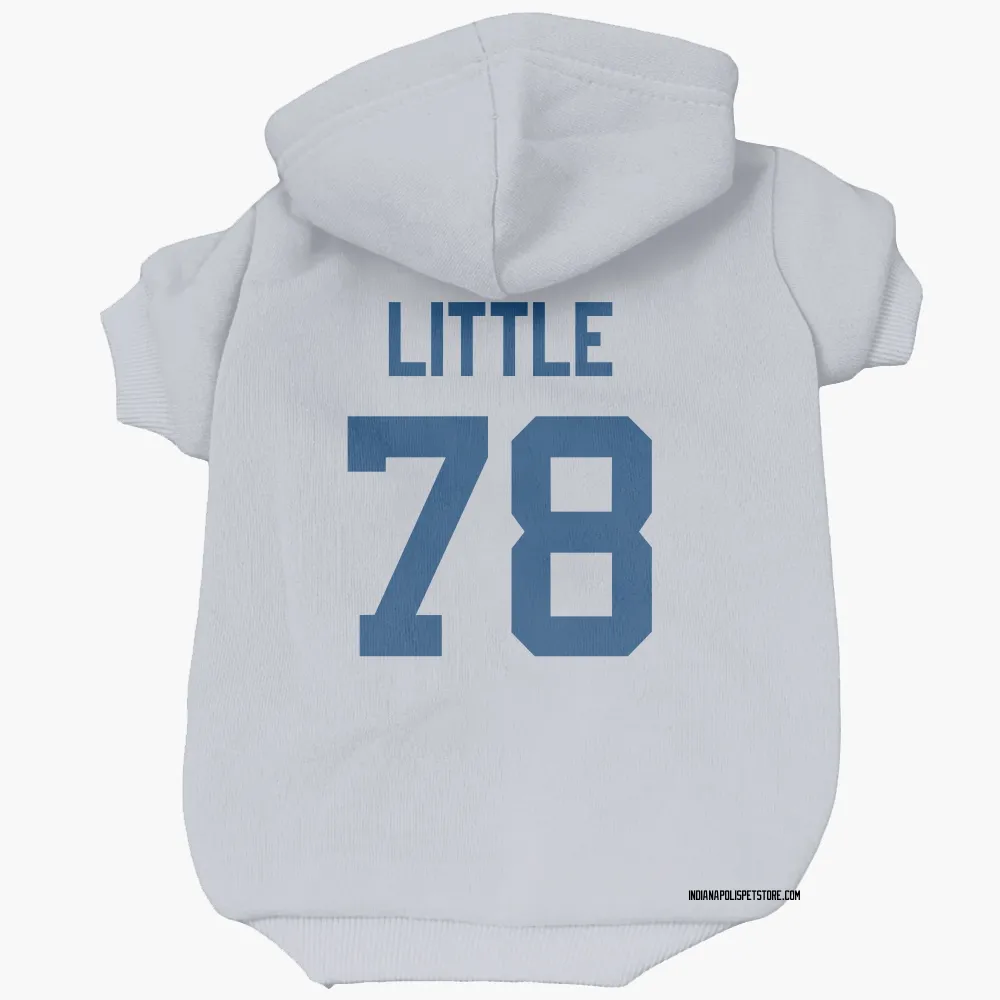 Indianapolis Colts Desmond Little White Pet Hoodie for Dog & Cat