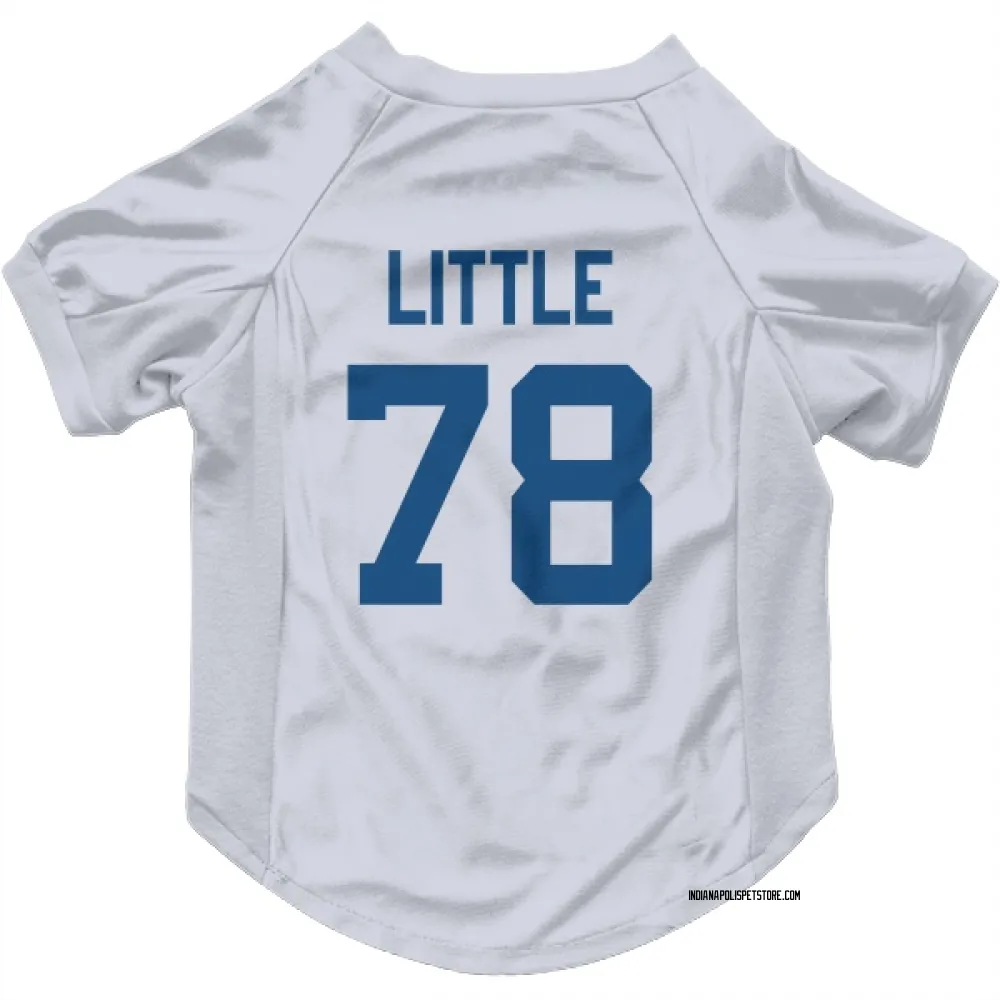 Indianapolis Colts Desmond Little White Pet Jersey for Dog & Cat