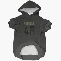 Indianapolis Colts Devin Veresuk Black Service Pet Hoodie for Dog & Cat