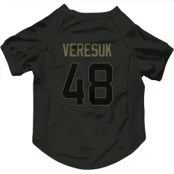 Indianapolis Colts Devin Veresuk Black Service Pet Jersey for Dog & Cat