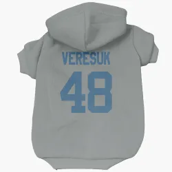 Indianapolis Colts Devin Veresuk Gray Pet Hoodie for Dog & Cat